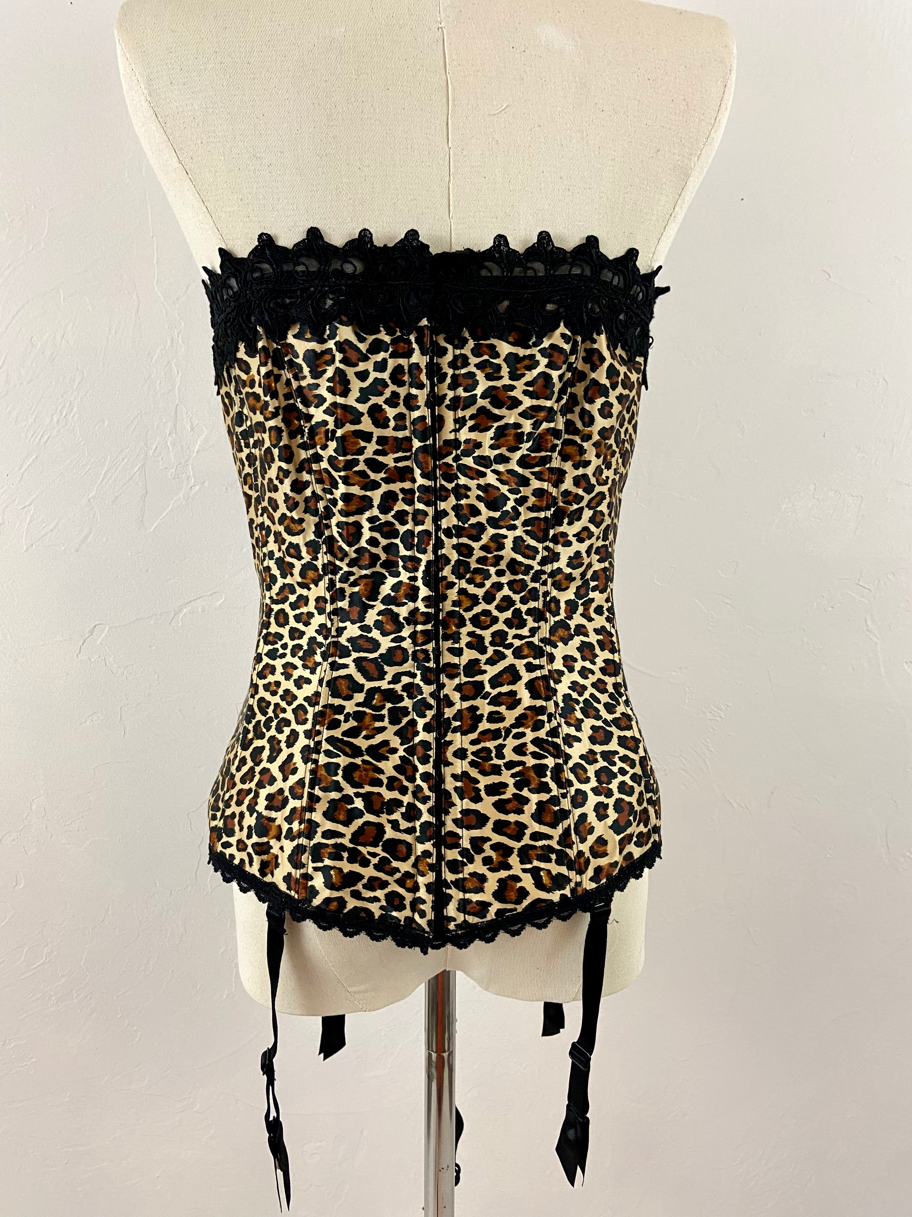 Cheetah corset
