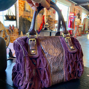 Purple Juicy Couture Velour Bag