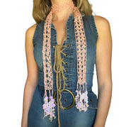 Sequin Fringe Scarf