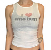 I heart emo boys baby tank (s-xxl)