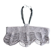 Chain Crochet Mesh Shawl (S/M)