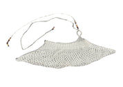 Beaded Choker Scarf Crochet Shawl (S/M)