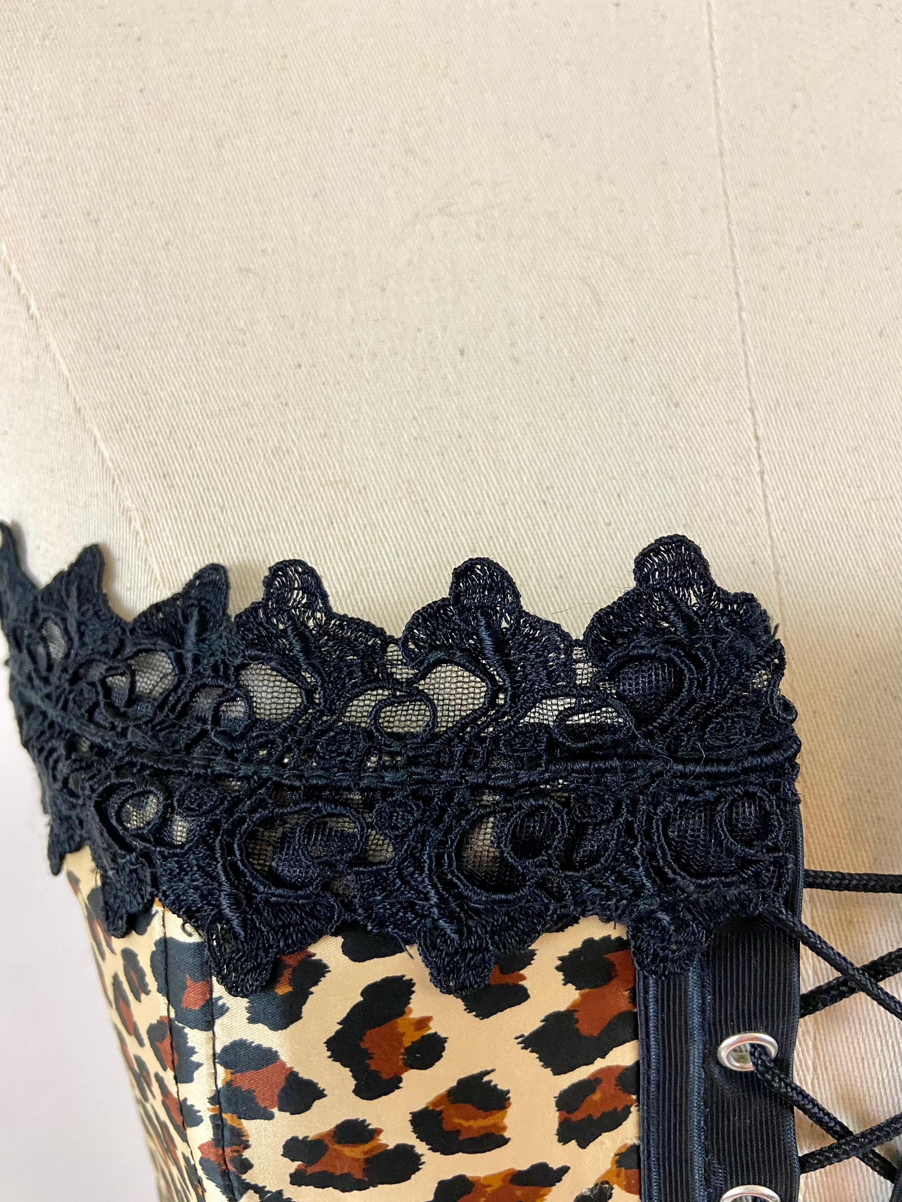 Cheetah corset