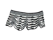 Striped Crochet Shawl (S/M)