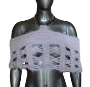 Mesh Crochet Necklace Shawl (S/M)