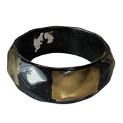 Gold & Black Bangle