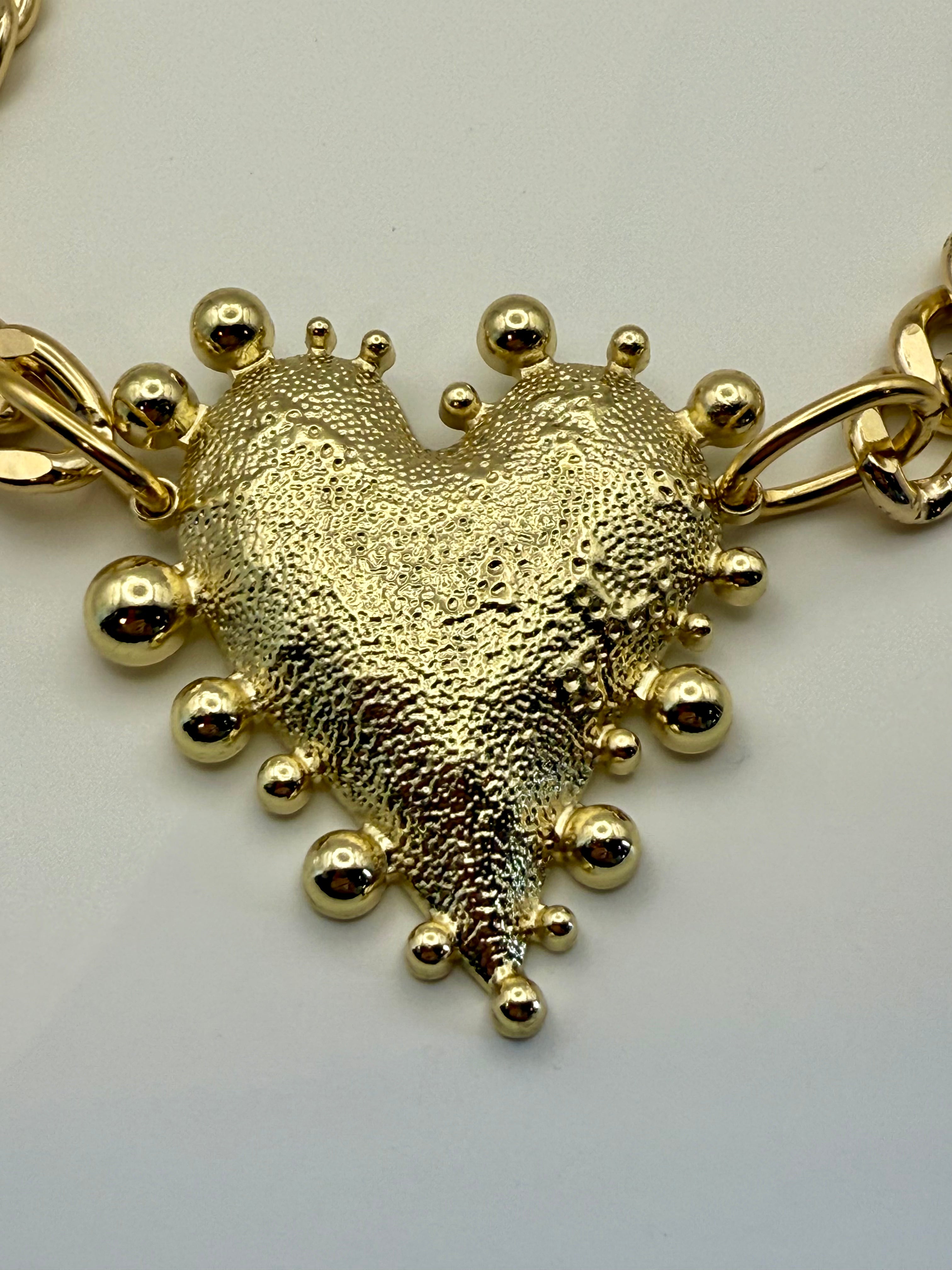 Gold Heart Pendant
