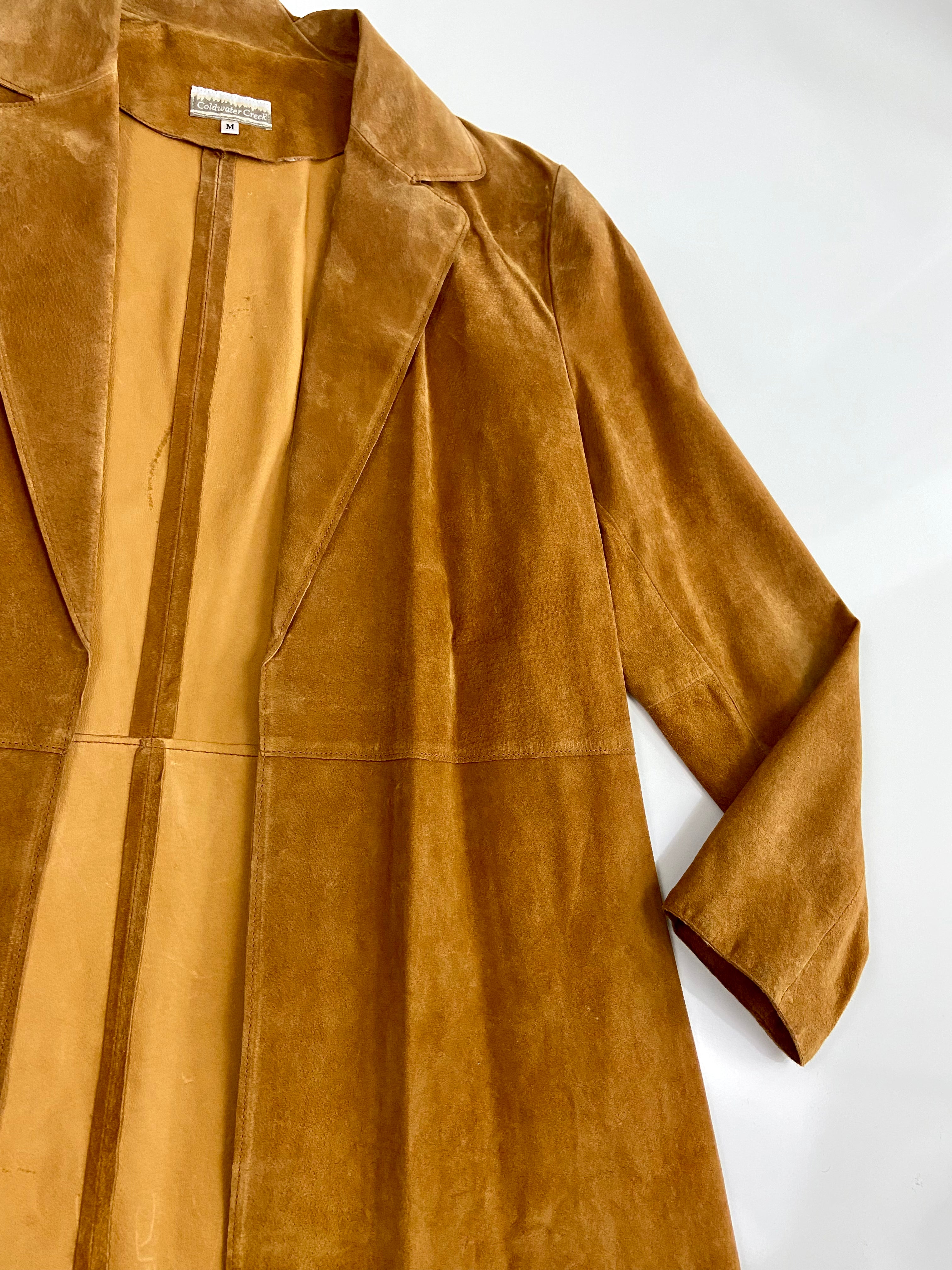Terracotta leather jacket