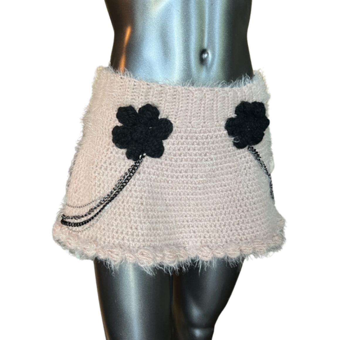 Crochet Chain Skirt (S/M)