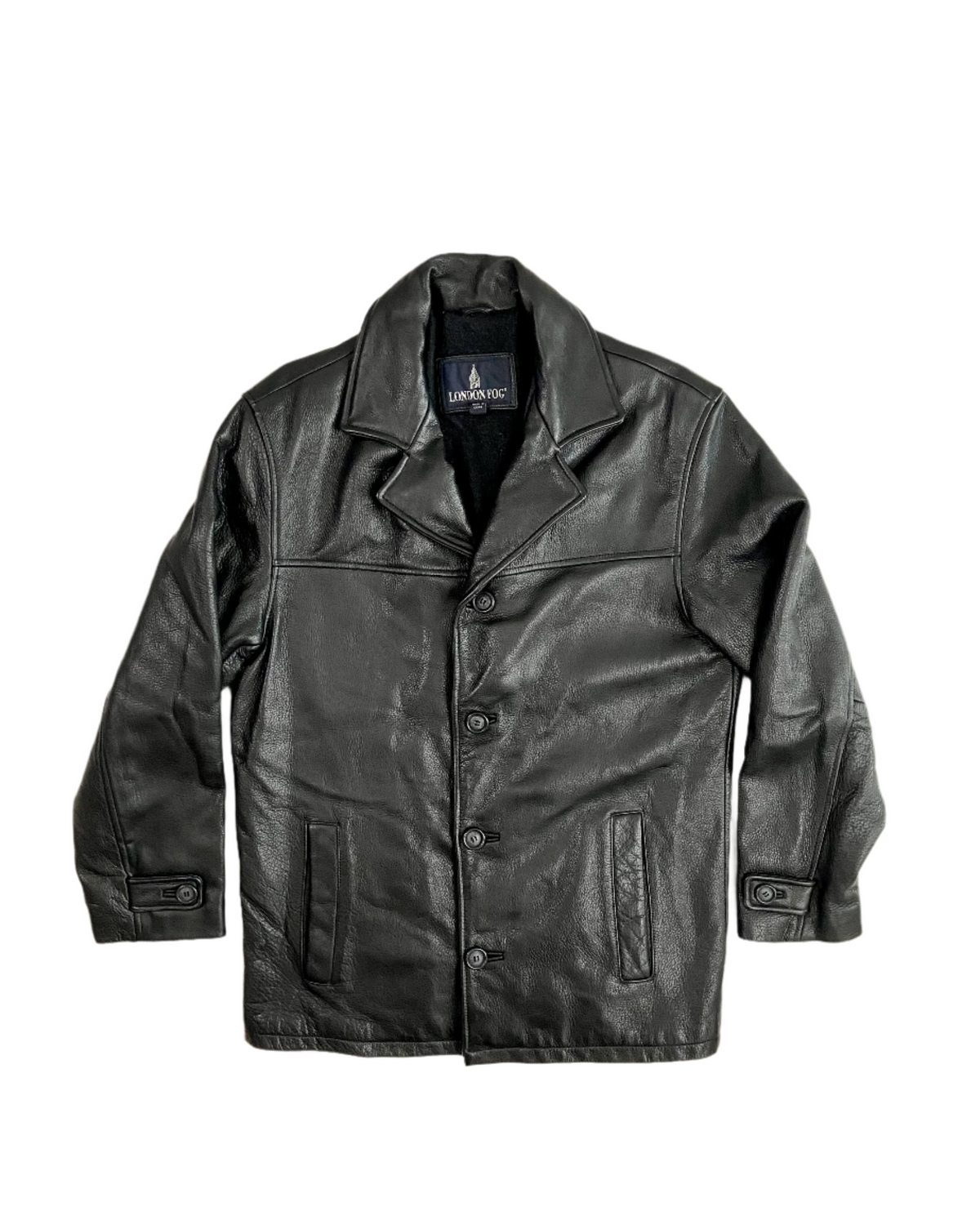 London fog 2025 leather jacket price