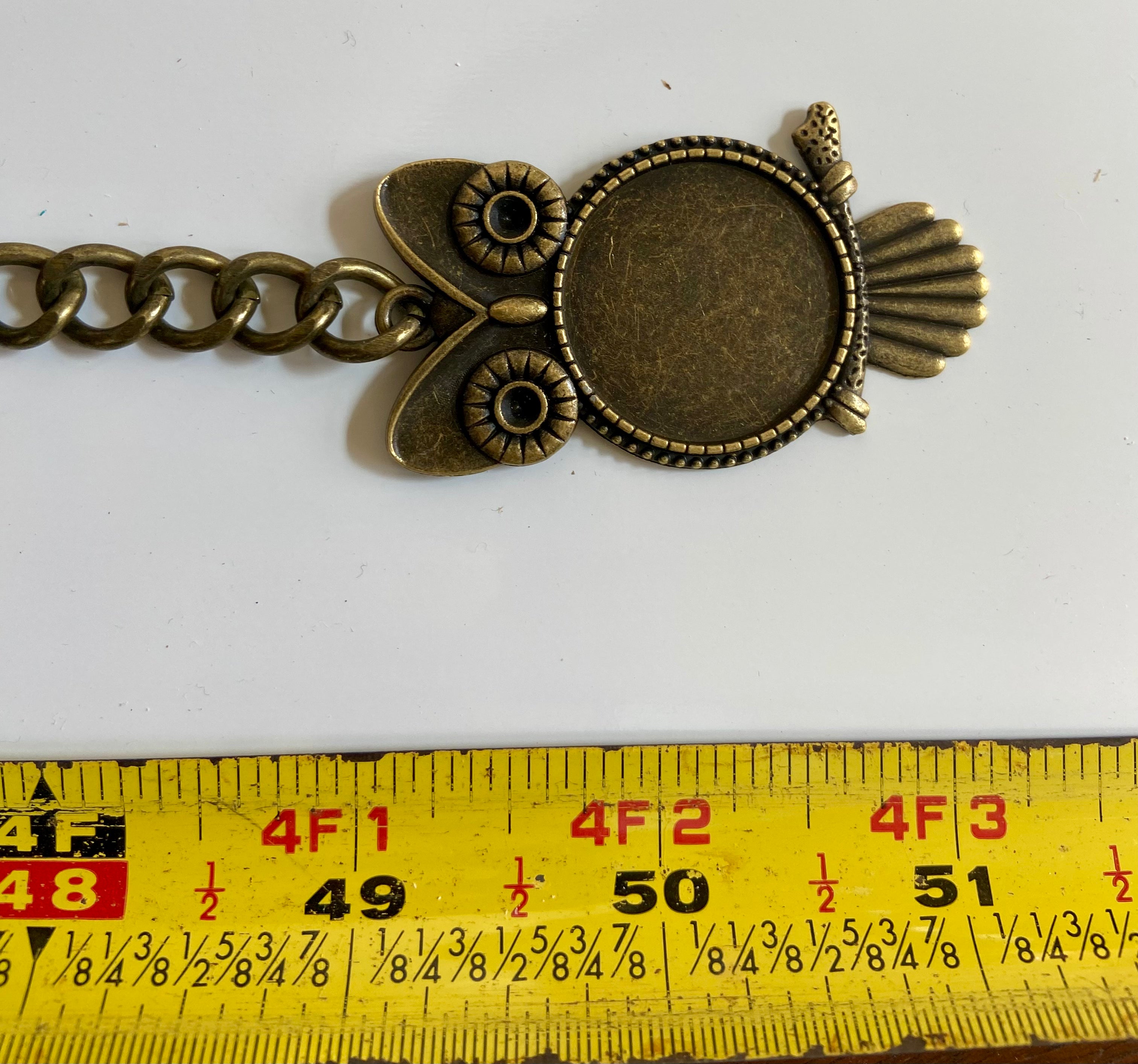 Owl beads waist belt
