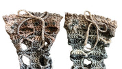 Crochet Studded Leg Warmers