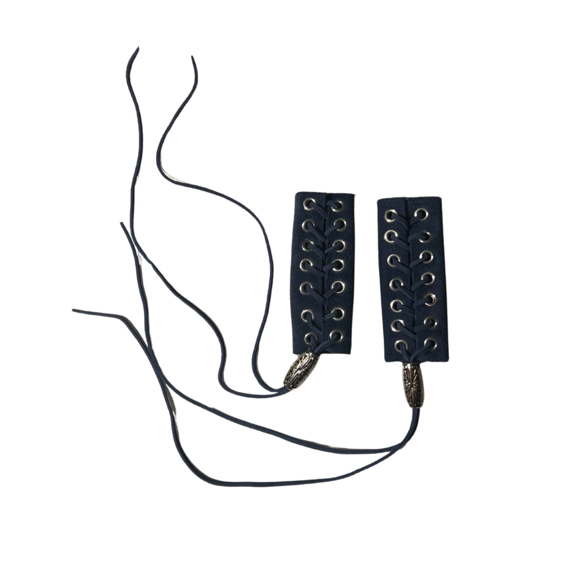 Leather Pigtail Hair Wraps