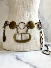 Heavy duty chunky chain belt