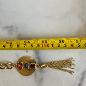 Vintage gold chain belt