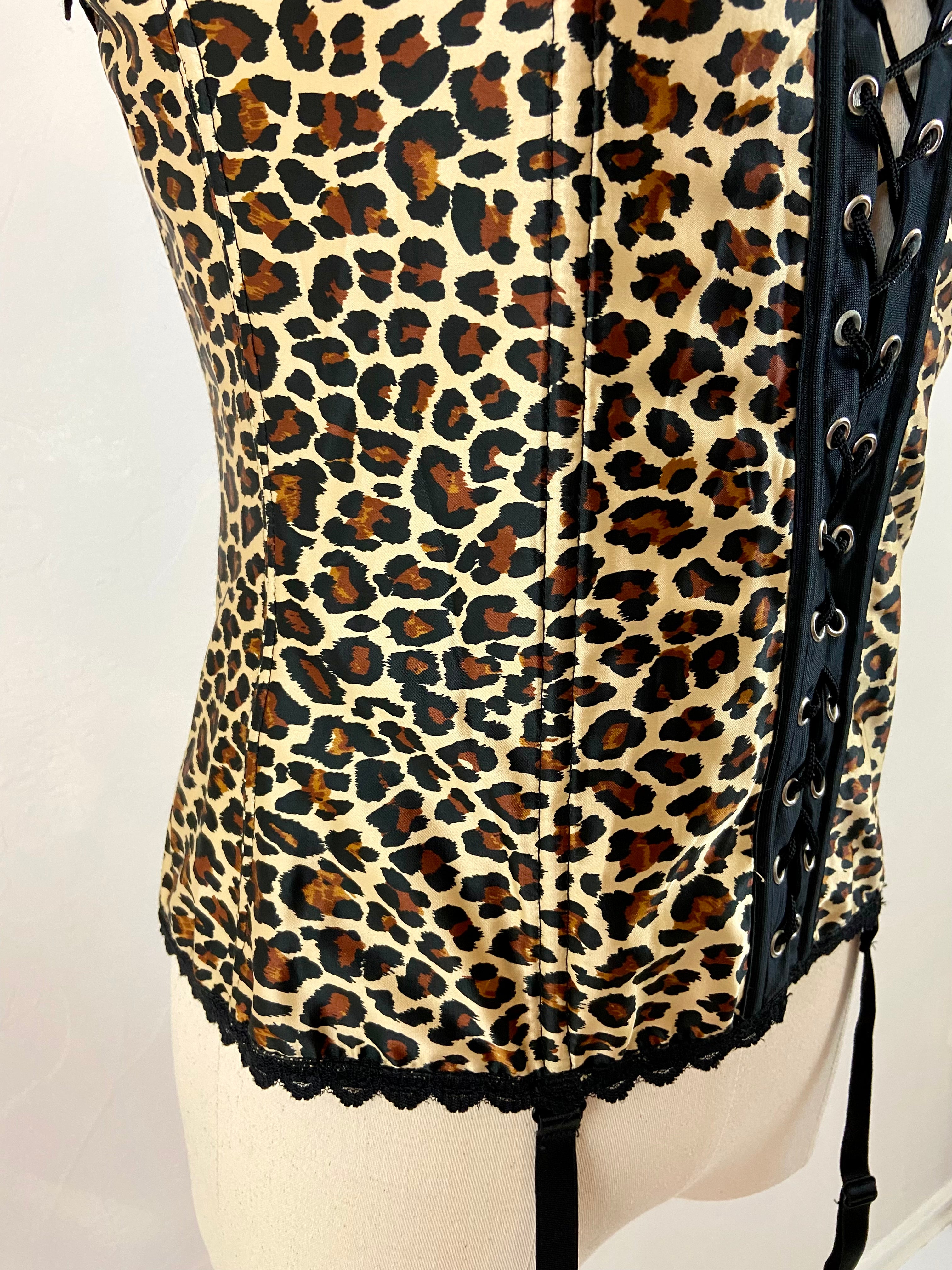 Cheetah corset