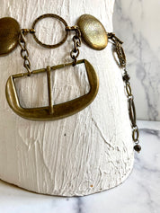 Heavy duty chunky chain belt