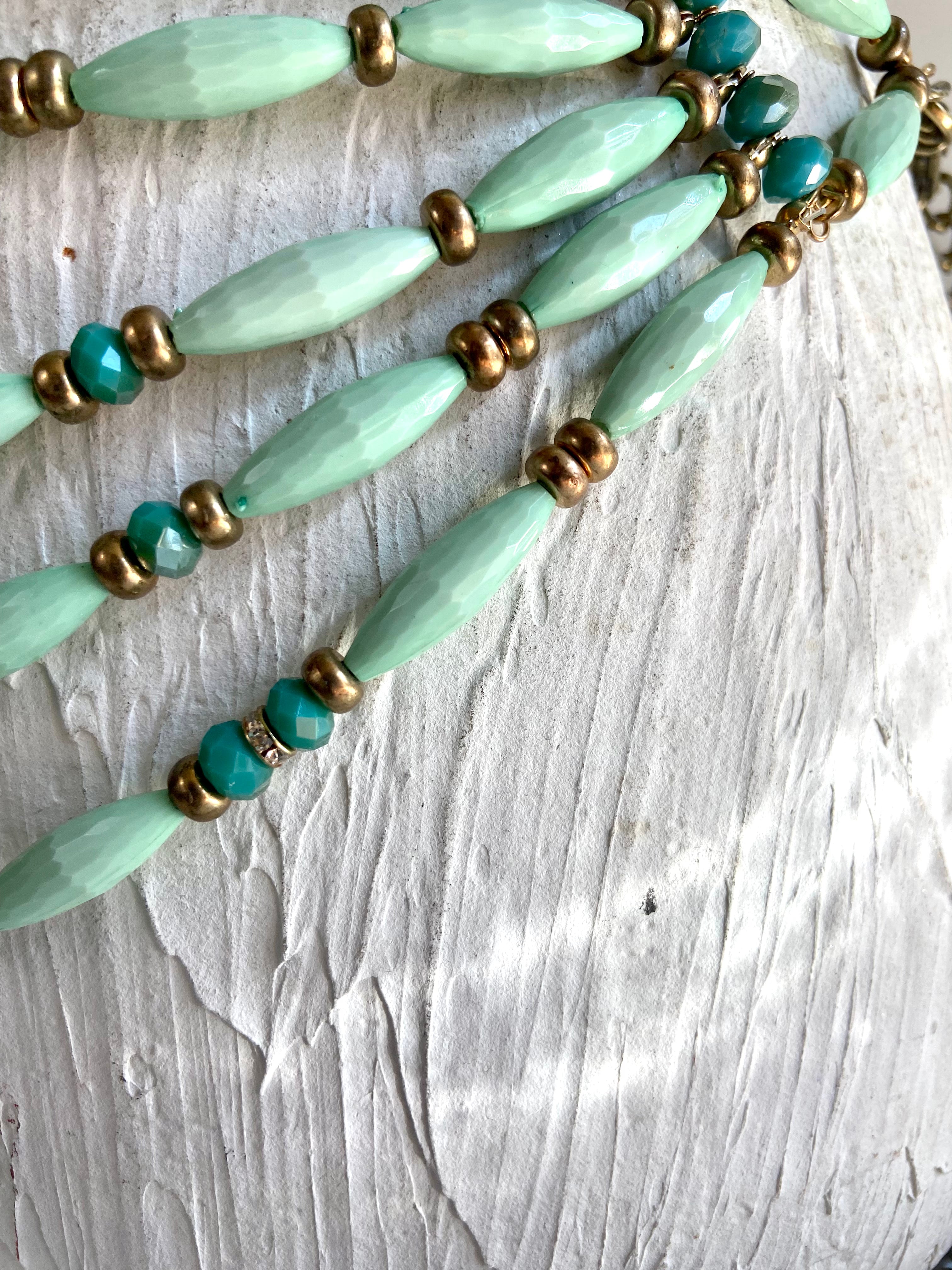 Owl beads waist belt