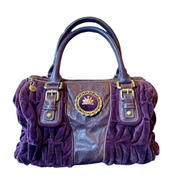 Purple Juicy Couture Velour Bag