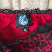 Y2K Jessica Louise leopard lolly cami (L/XL)