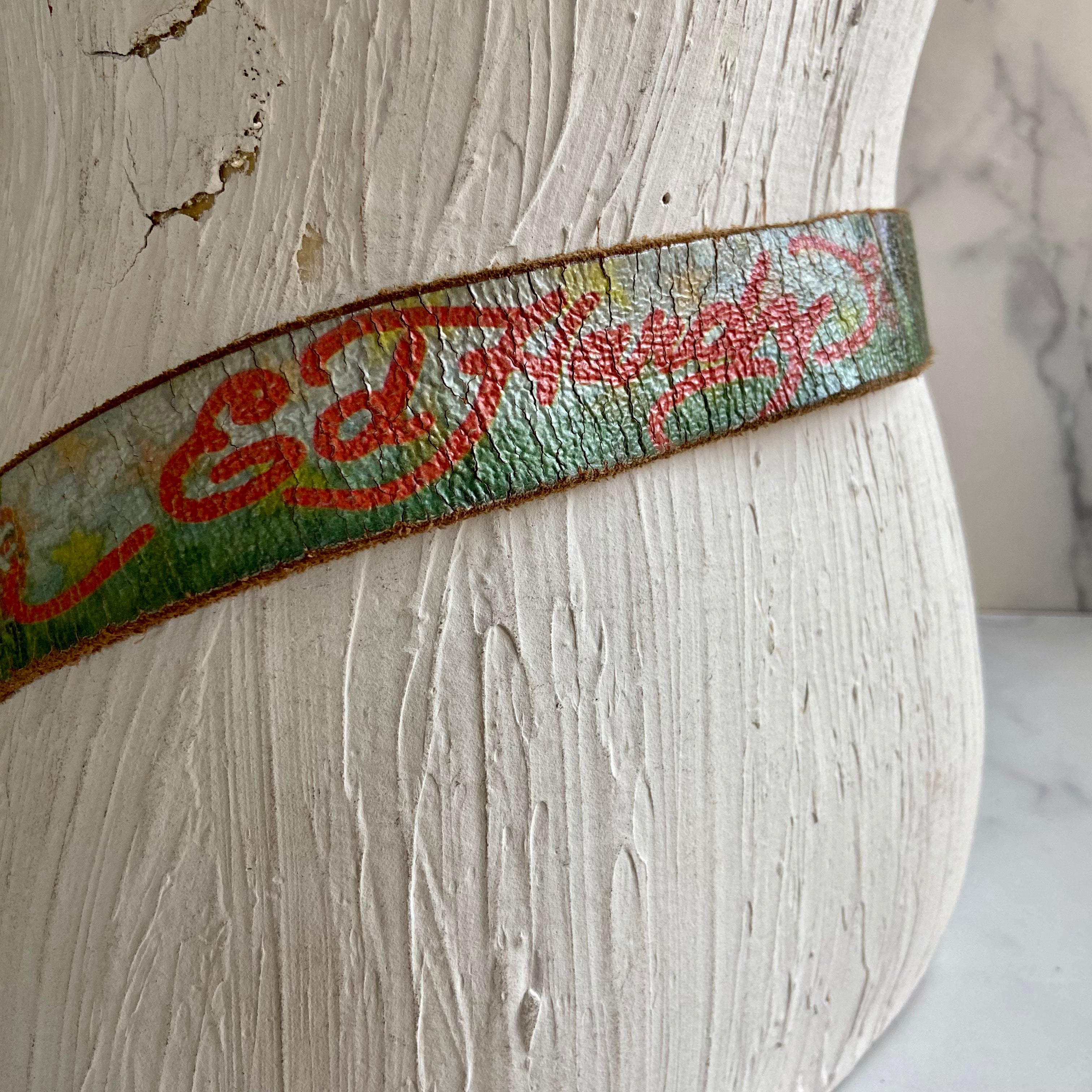 Vintage Ed Hardy belt