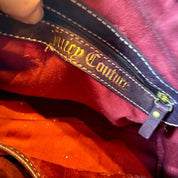 Purple Juicy Couture Velour Bag