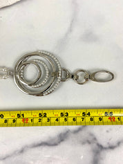 Pearl and silver waist belt