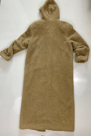 Full length fleece coat