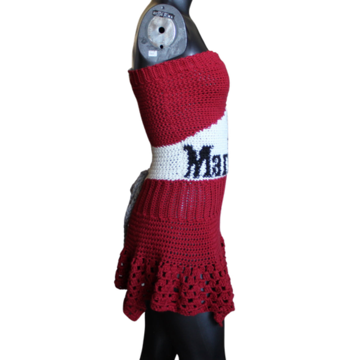 Crochet Marlboro Corset Dress (S/M)