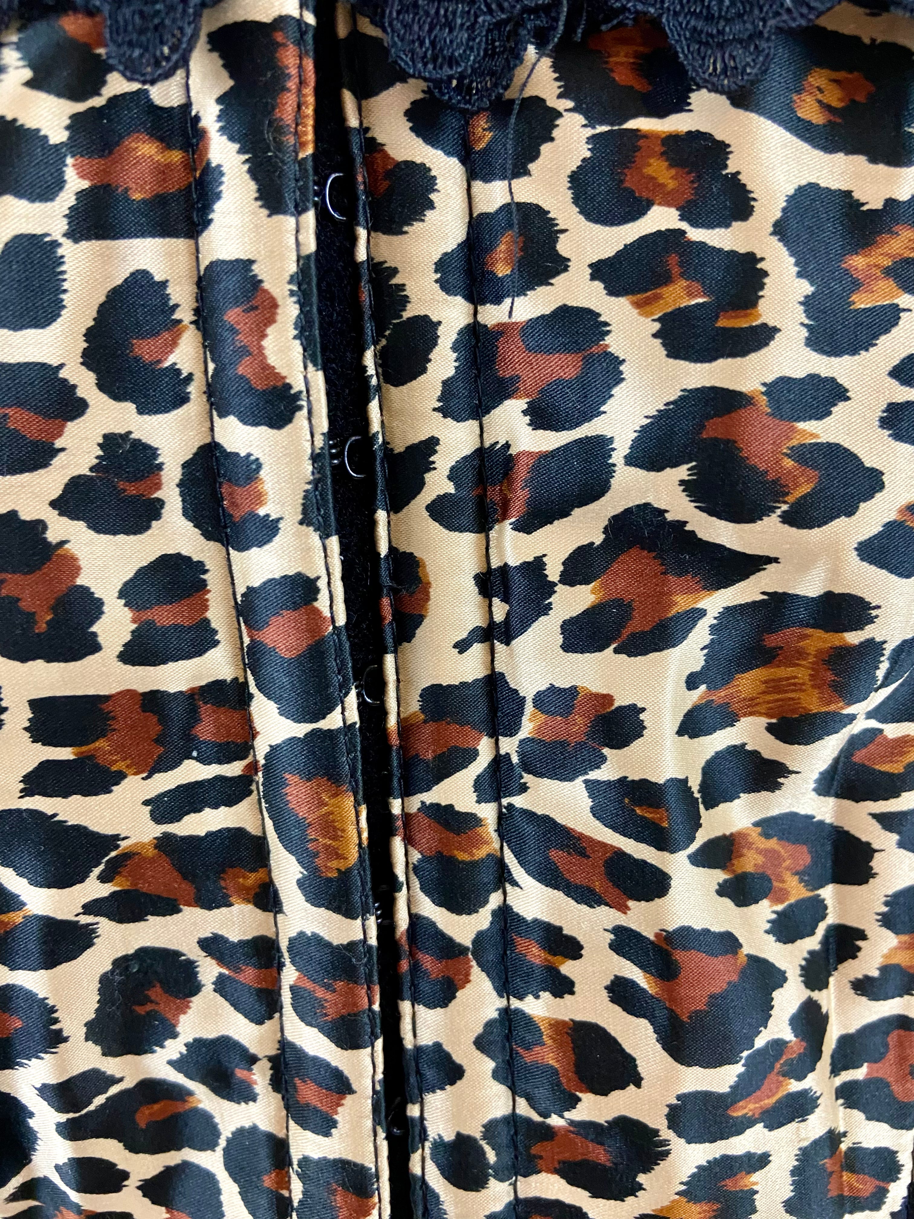 Cheetah corset