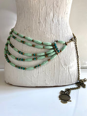 Owl🦉 beads waist belt