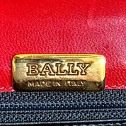 Vintage Italian Bally Genuine Suede Bag