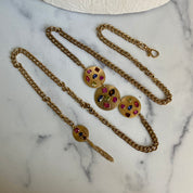 Vintage gold chain belt