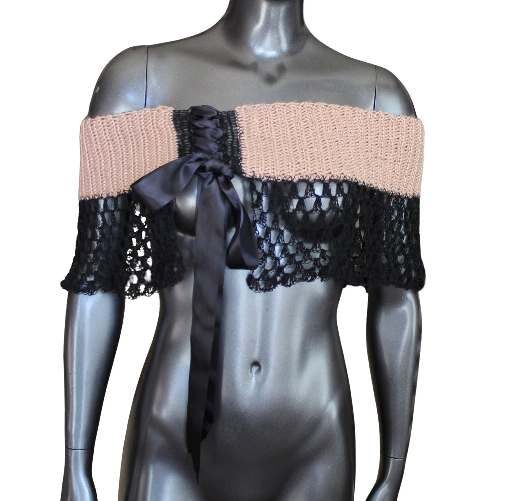 Crochet Shawl/Waist Belt (S/M)