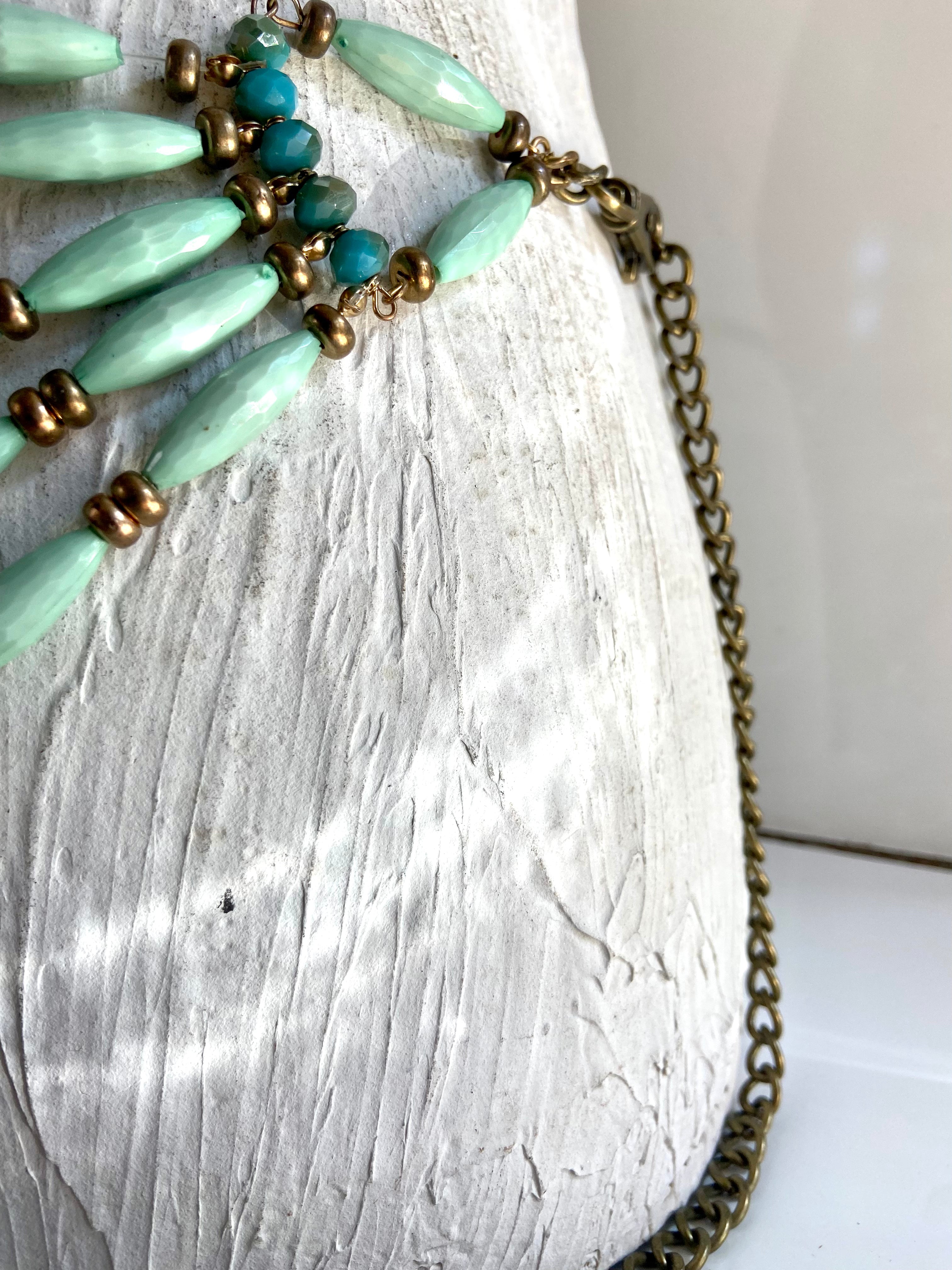 Owl beads waist belt