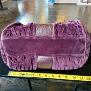 Purple Juicy Couture Velour Bag