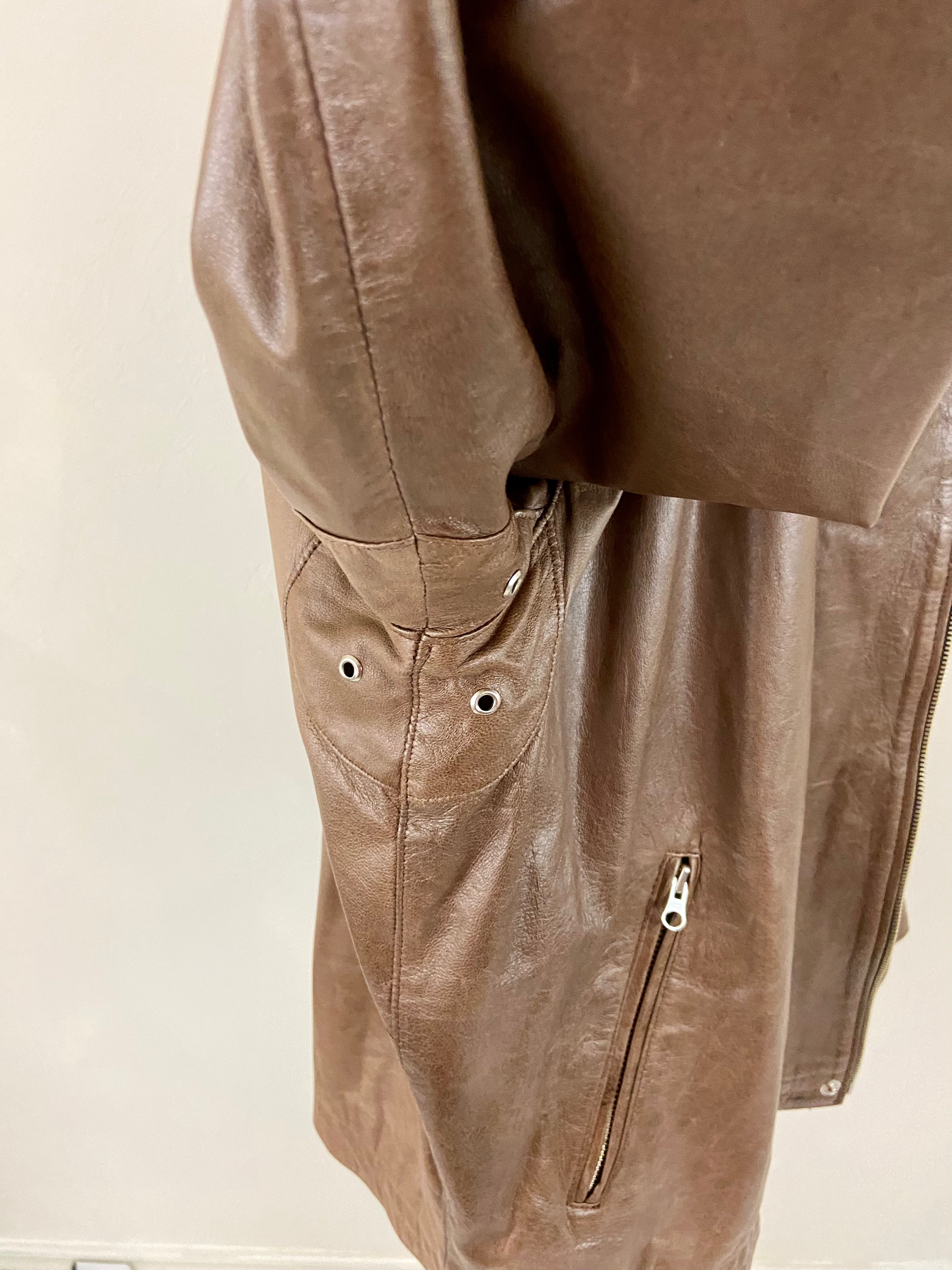 Soft leather jacket