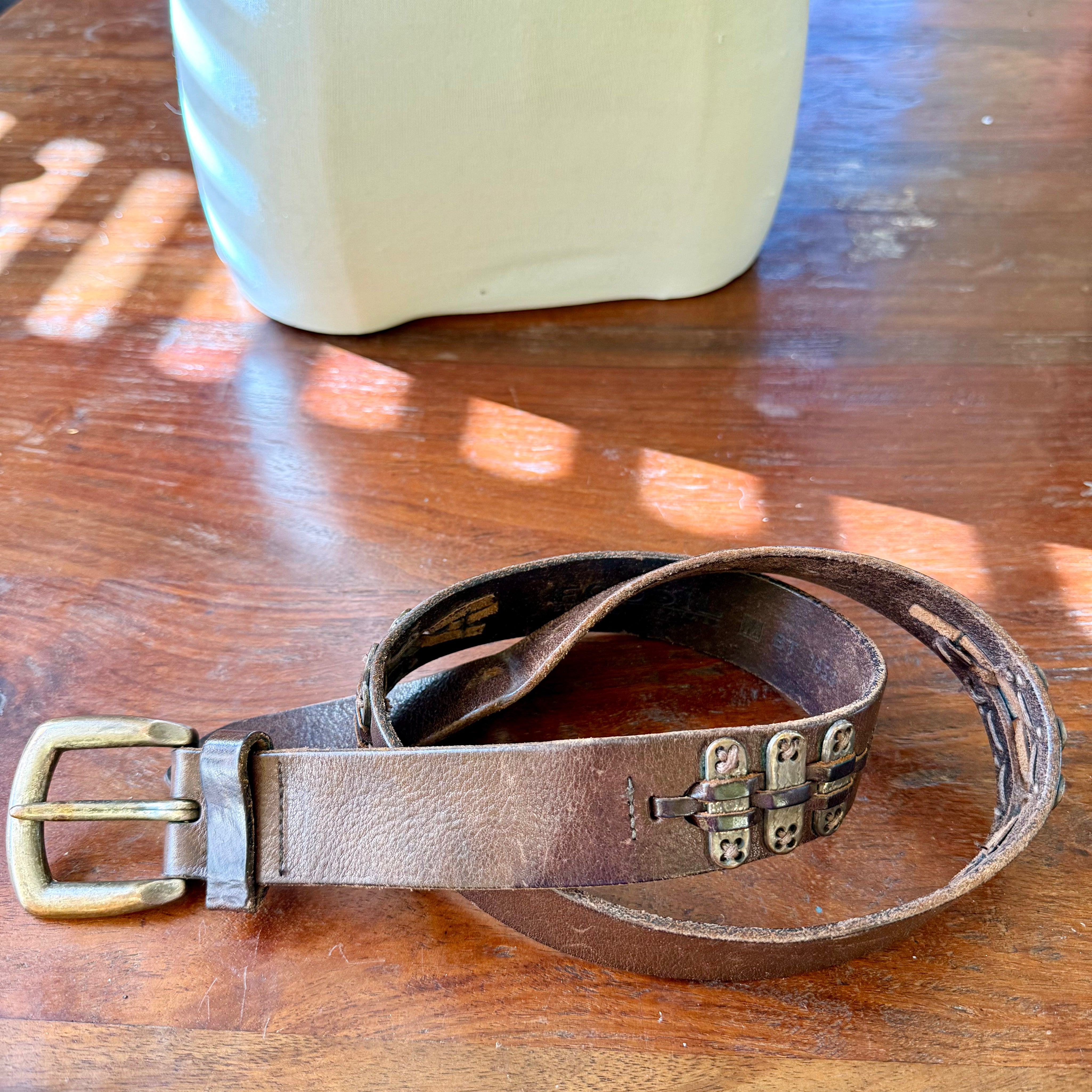Vintage fossil belt
