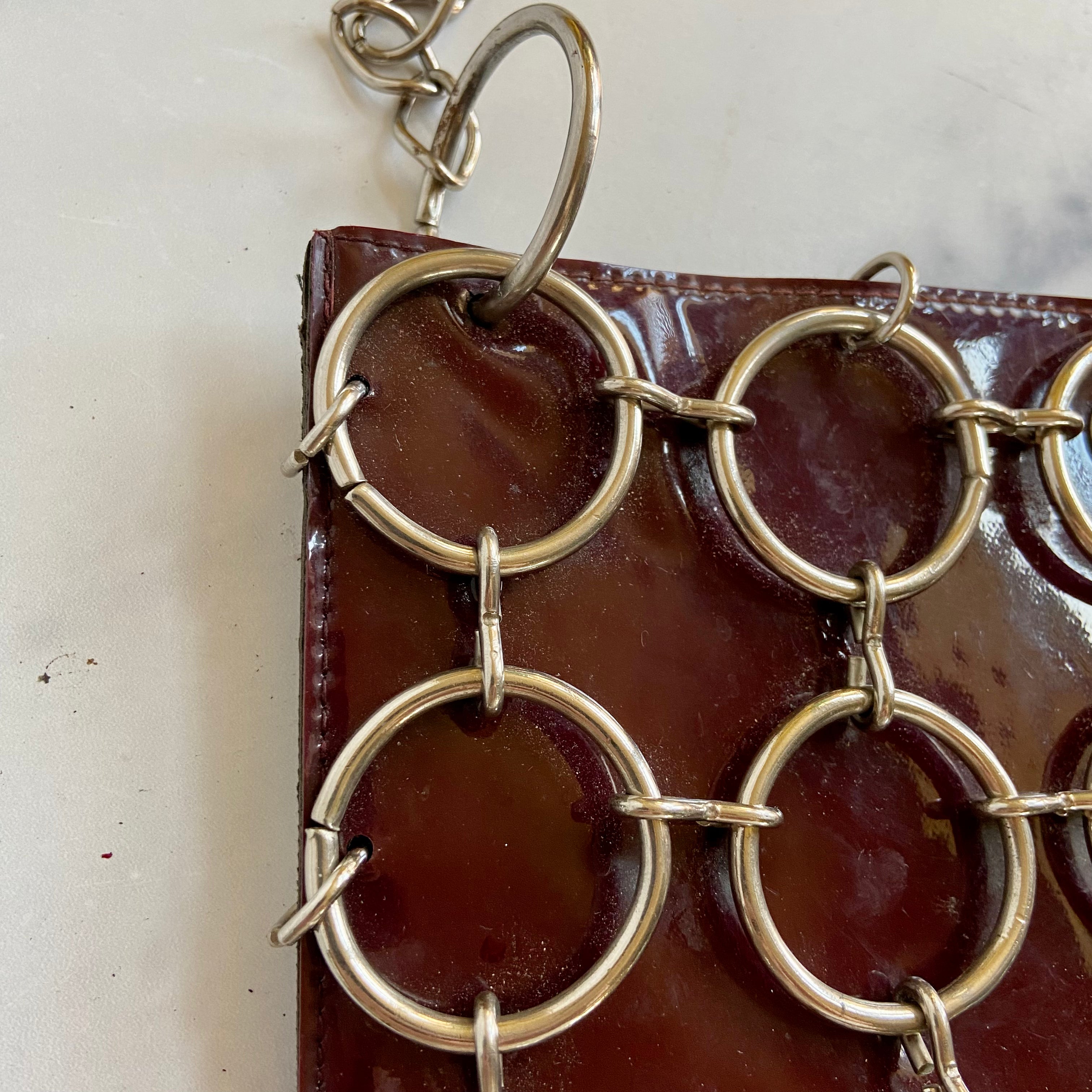 Vintage Metal trimmed shoulder bag