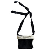 Vintage Inspired Button Tux Purse