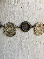 Metal chain belt