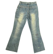 Y2K Beaded Jeans (M)
