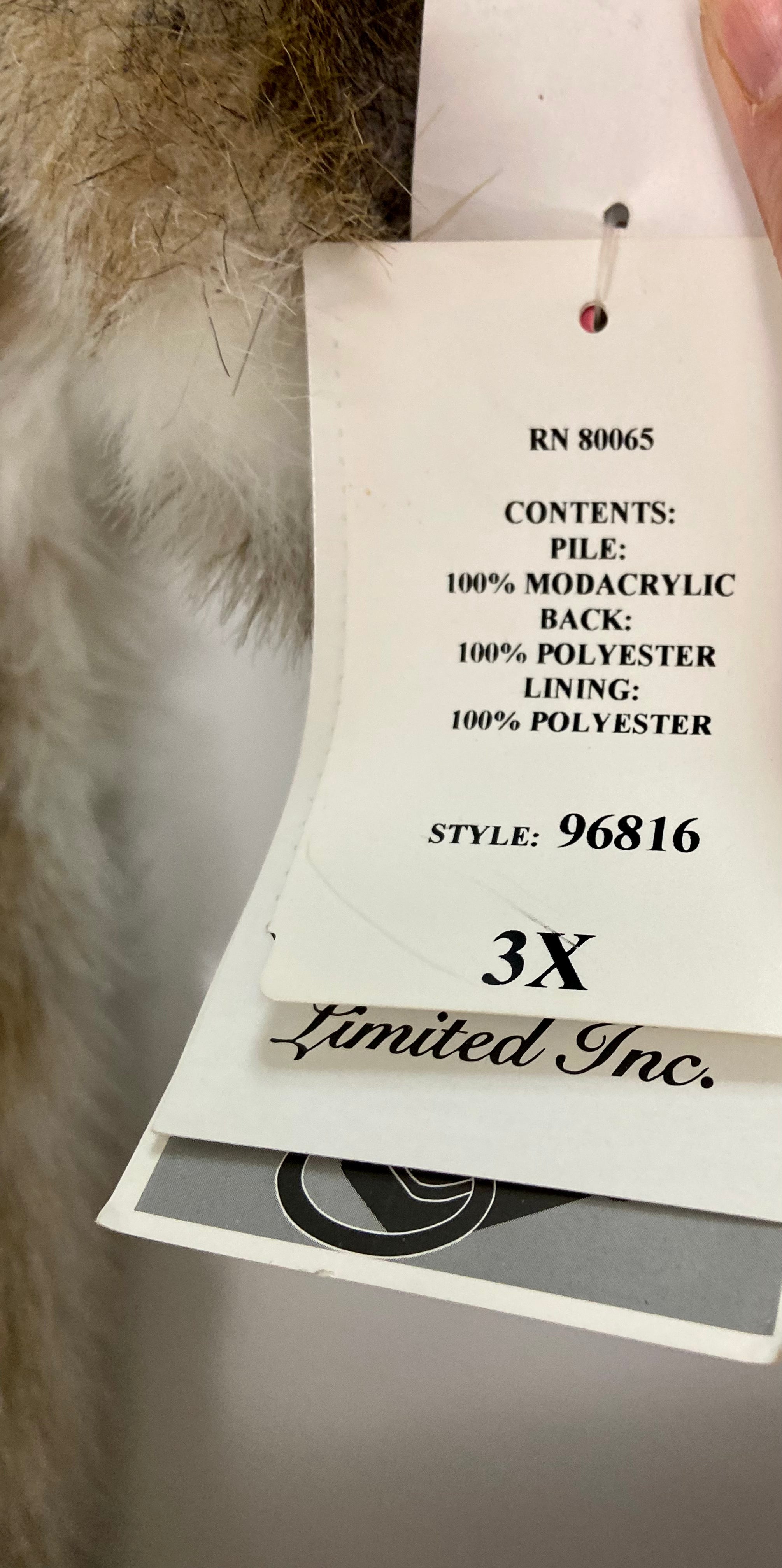 Olympia limited faux fur coat