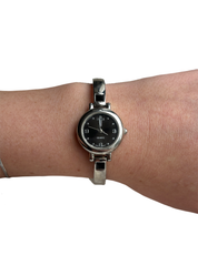 00s Black and Silver Cross Watch