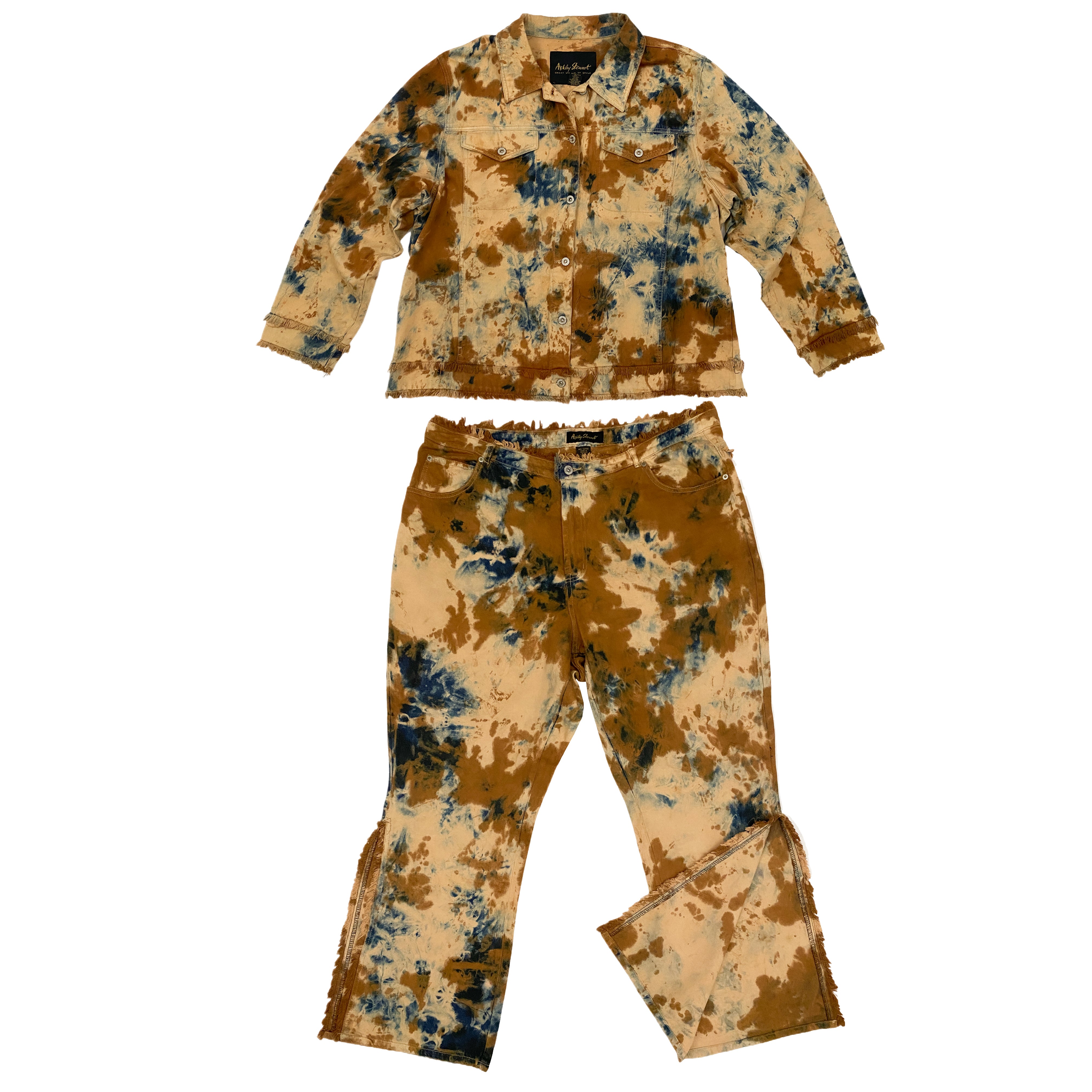 Tie Dye Denim Set (2X/3X)