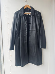 Vintage 1990s Leather Jacket (XL)