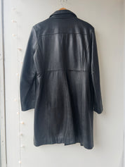 Vintage 1990s Leather Jacket (XL)