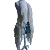 Y2K Rue 21 Shaggy Vest (M/L)