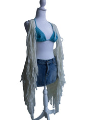 Y2K Rue 21 Shaggy Vest (M/L)