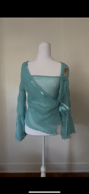 Zone Bleue Rosette Top (S)